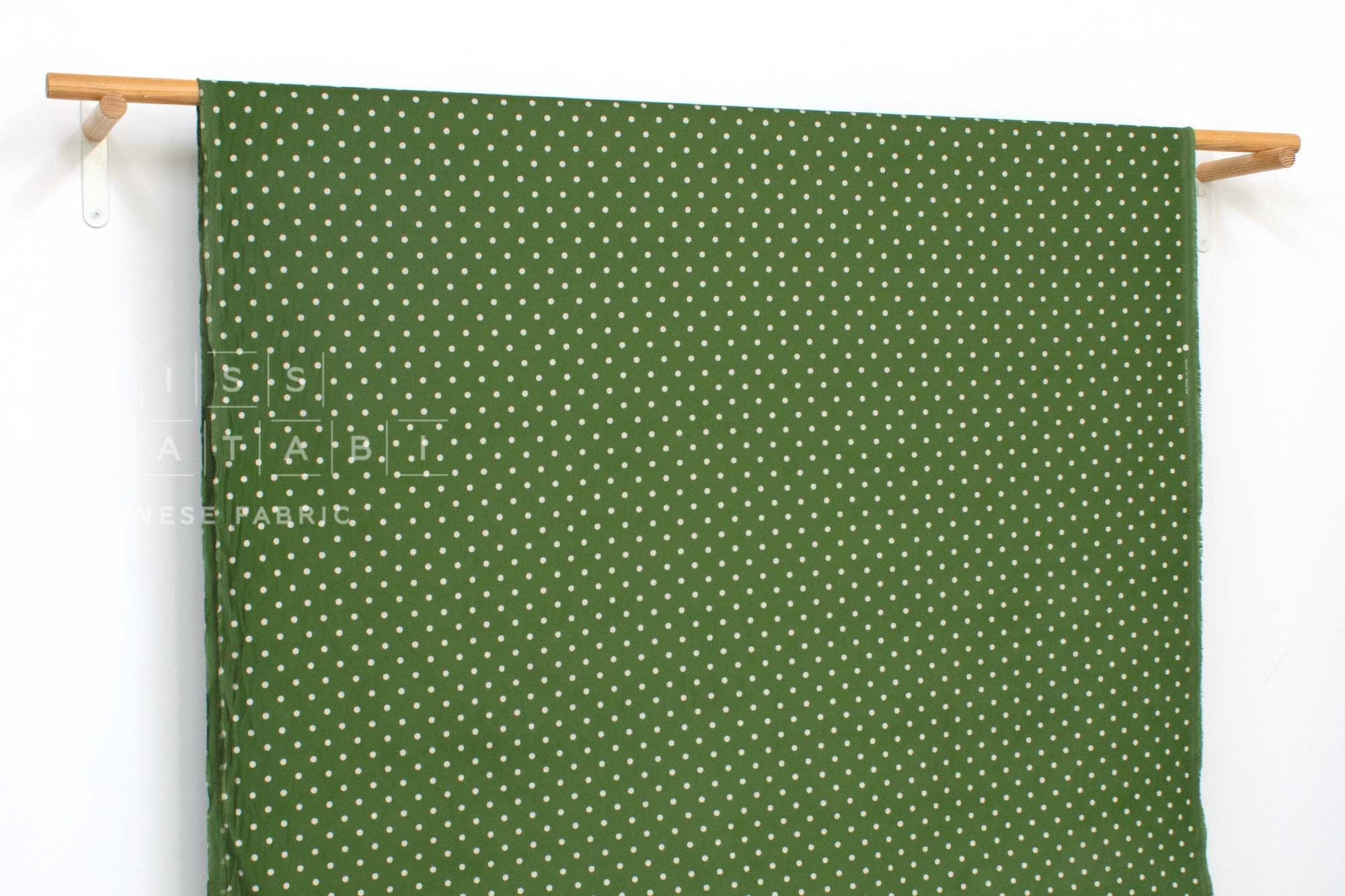 Japanese Fabric Corduroy Small Dots - G - 50cm