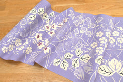 Shokunin Collection Hand-printed Chusen Japanese Yukata Fabric - Akikusa - 50cm