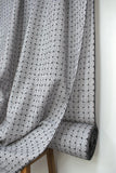 Japanese Fabric Embroidered Eyelet Cotton Lawn - Jaime - light grey - 50cm