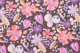 Japanese Fabric Purple Matty - 50cm