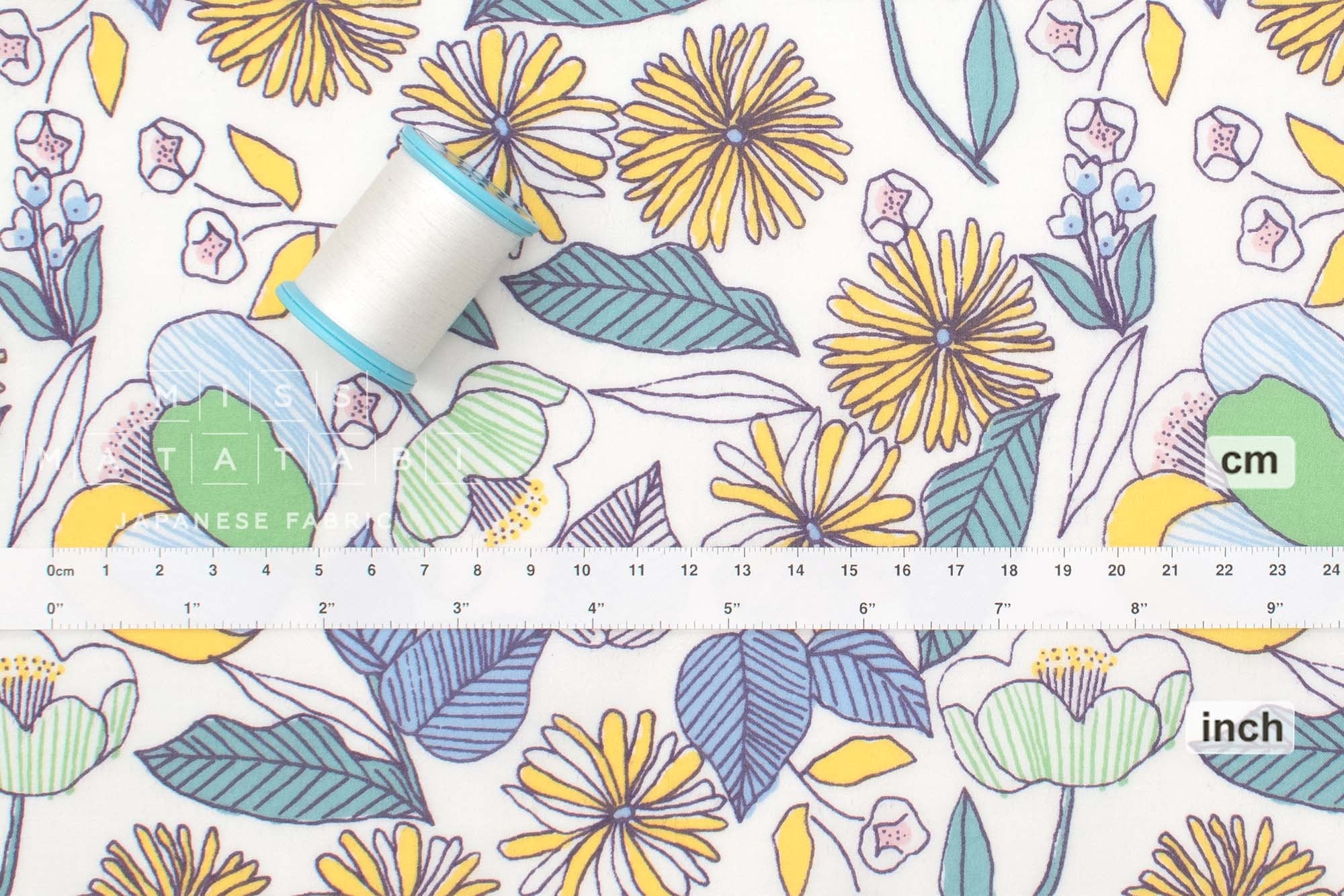 Japanese Fabric Camilla - A - 50cm