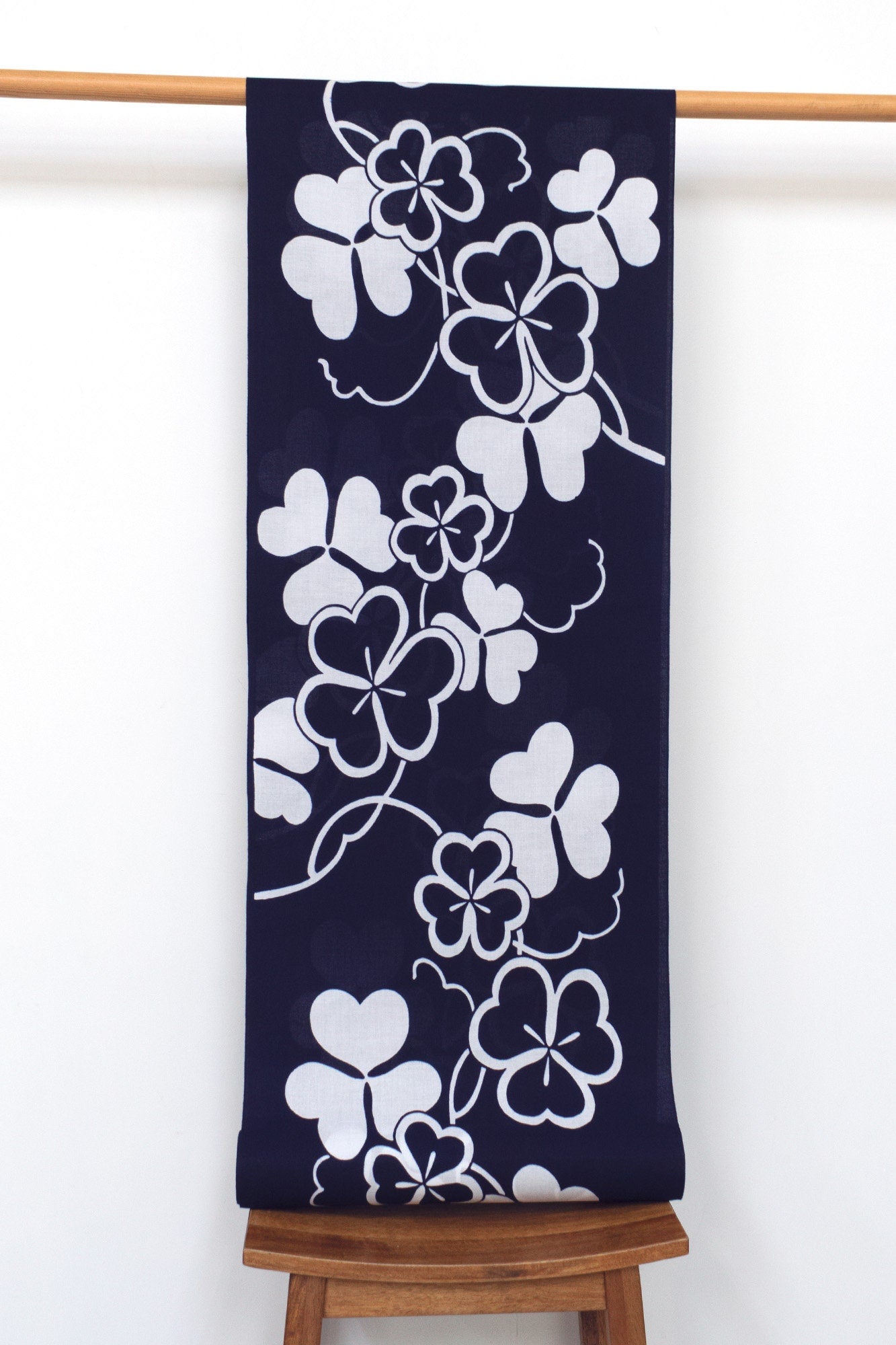 Shokunin Collection Hand-printed Chusen Japanese Yukata Fabric - Katabami - 50cm