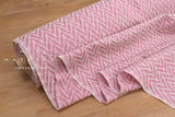 Japanese Fabric Embroidered Cotton Lawn Charlotte - pink - 50cm