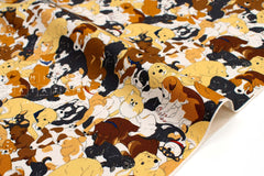 Japanese Fabric Best Pups - 50cm