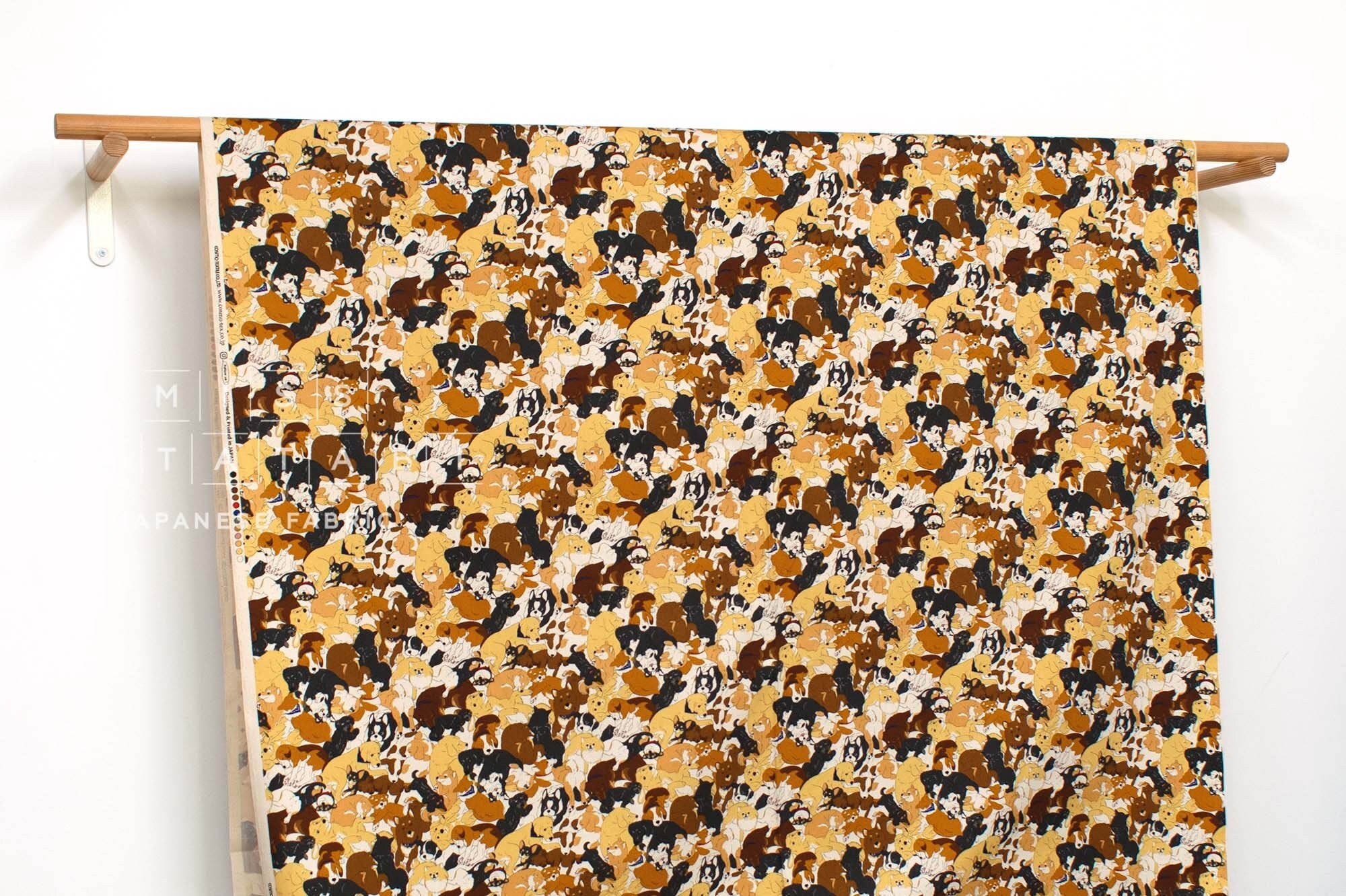 Japanese Fabric Best Pups - 50cm