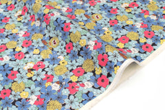 Japanese Fabric Summertime Cats - E - 50cm