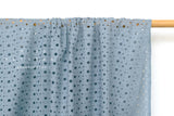 Japanese Fabric Embroidered Eyelet Cotton Lawn - Jenny - 50cm