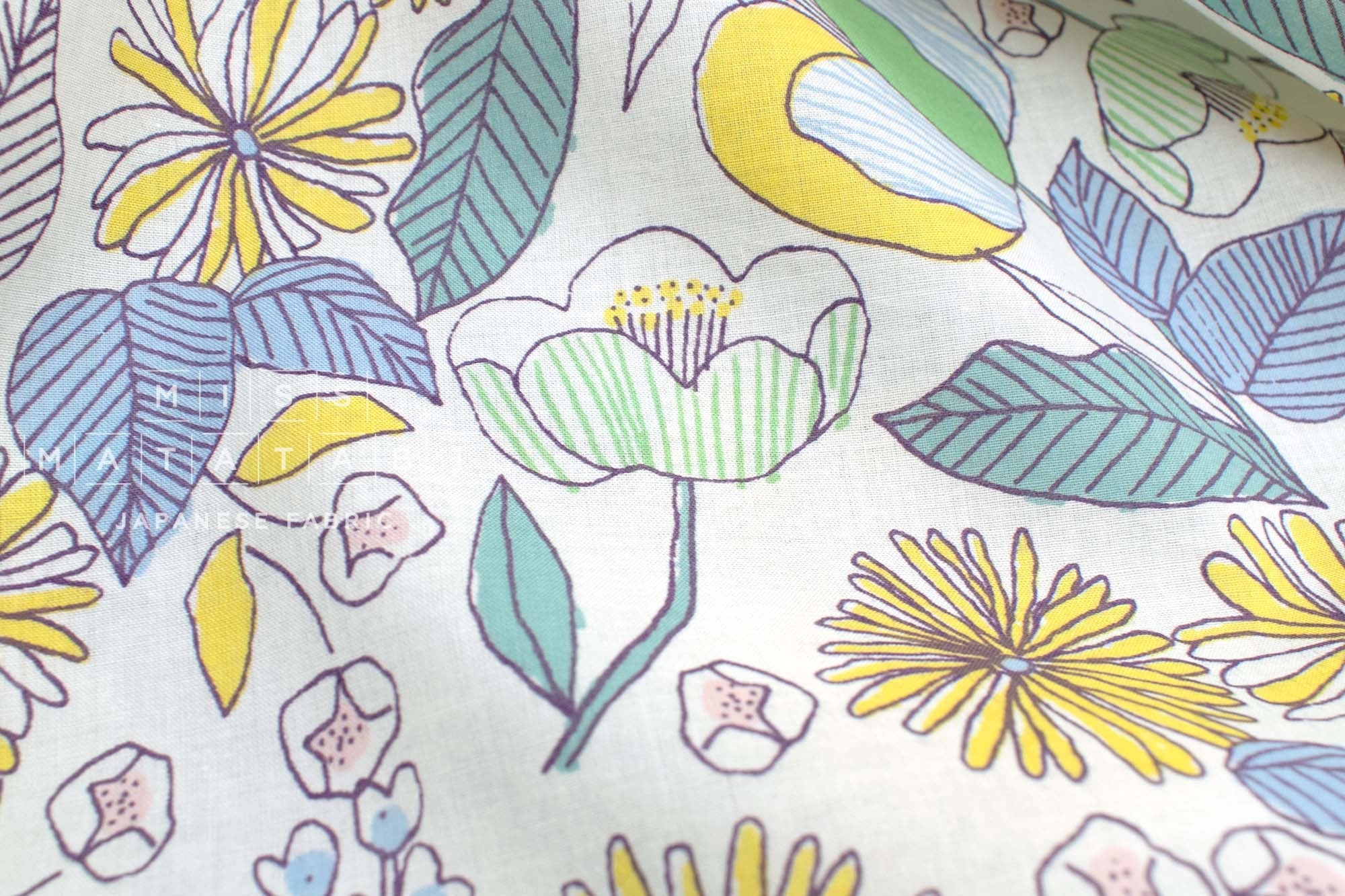 Japanese Fabric Camilla - A - 50cm