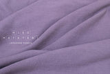 Japanese Fabric Shokunin Collection Azumadaki 47 Linen Wool Blend - purple - 50cm