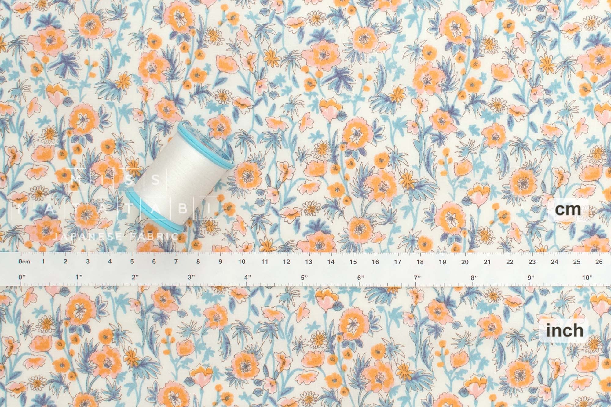 Japanese Fabric Holly - A - 50cm