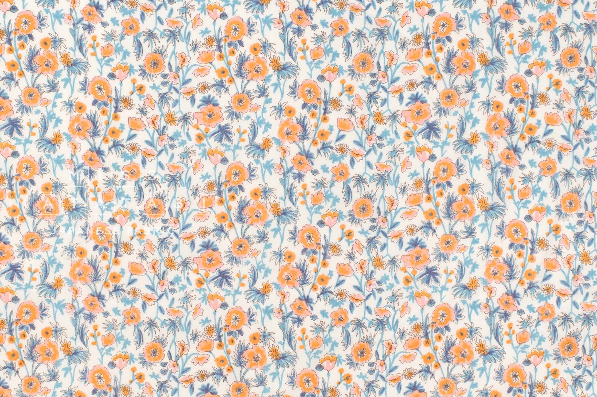 Japanese Fabric Holly - A - 50cm