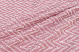 Japanese Fabric Embroidered Cotton Lawn Charlotte - pink - 50cm