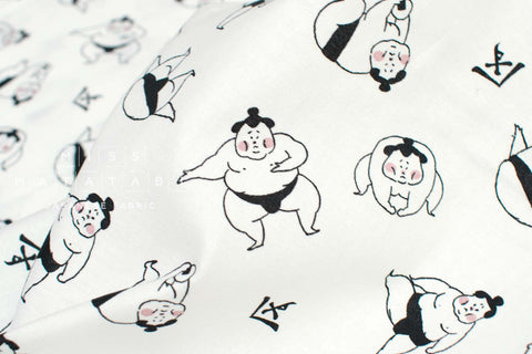 Japanese Fabric Sumo Wrestlers - 50cm