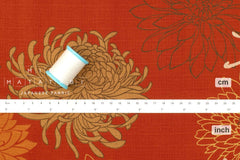 Japanese Fabric So Many Kiku Flowers - A - 50cm