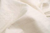 Japanese Fabric Cotton Solid Double Face Twill + Gauze - cream - 50cm