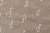 Japanese Fabric Embroidered Linen Blend - A3 - 50cm