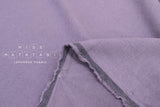 Japanese Fabric Shokunin Collection Azumadaki 47 Linen Wool Blend - purple - 50cm