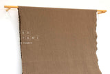 DEADSTOCK Japanese Fabric Shokunin Collection Azumadaki Jacquard - mocha - 50cm