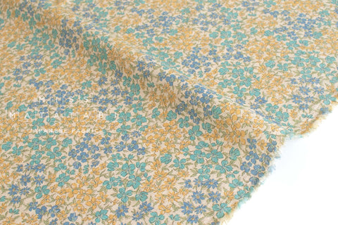 Japanese Fabric Meadow Linen Blend - c - 50cm