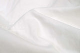 Japanese Fabric Cotton Solid Double Face Twill + Gauze - white - 50cm