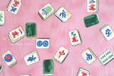 Japanese Fabric Mahjong Tiles - B - 50cm