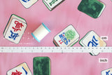 Japanese Fabric Mahjong Tiles - B - 50cm