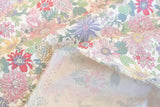 Japanese Fabric Corduroy Little Garden - A - 50cm