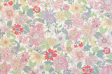 Japanese Fabric Corduroy Little Garden - A - 50cm