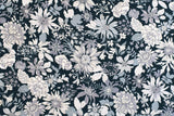 Japanese Fabric Corduroy Little Garden - E - 50cm