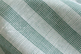 DEADSTOCK Japanese Fabric Yarn Dyed Tiny Houndstooth Plaid - green - 50cm