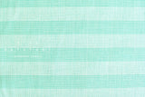 DEADSTOCK Japanese Fabric Yarn Dyed Tiny Houndstooth Plaid - mint green - 50cm