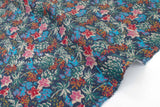 DEADSTOCK Japanese Fabric 100% Linen Garden - C - 50cm