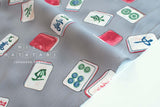 Japanese Fabric Mahjong Tiles - C - 50cm