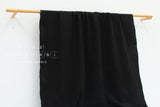 DEADSTOCK Japanese Fabric Shokunin Collection Azumadaki 68 - black - 50cm