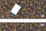 DEADSTOCK Japanese Fabric Corduroy Little Flowers - C - 50cm