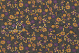 DEADSTOCK Japanese Fabric Corduroy Little Flowers - C - 50cm