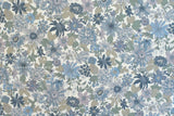 Japanese Fabric Corduroy Little Garden - B - 50cm