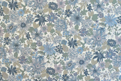 Japanese Fabric Corduroy Little Garden - B - 50cm