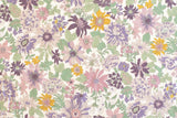 Japanese Fabric Corduroy Little Garden - C - 50cm