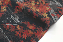 Japanese Fabric Ripple Corduroy Momiji - E - 50cm