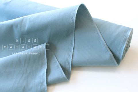 Japanese Fabric Corduroy Solids - sky blue - 50cm