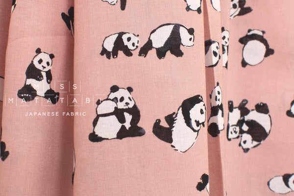 Panda Family - pink