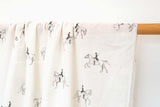 Japanese Fabric Dressage Linen Blend - A - 50cm