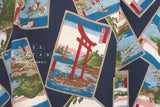 Japanese Fabric Postcards - D - 50cm