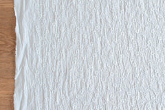 Japanese Fabric Shokunin Collection Sun-Dried Embroidered Cotton Batiste Little Flowers - grey - 50cm
