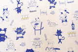 Japanese Fabric Cats in the Kitchen - 50cm