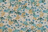 Cotton + Steel Garden Party Canvas - Rosa blue - 50cm