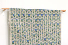 Cotton + Steel Camont Canvas - Mughal Rose blue - 50cm