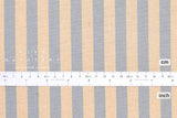 Cotton + Steel Primavera Canvas - Cabana Stripe periwinkle - 50cm