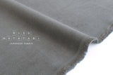 DEADSTOCK Japanese Fabric Wool Blend Stretch Corduroy - charcoal grey - 50cm